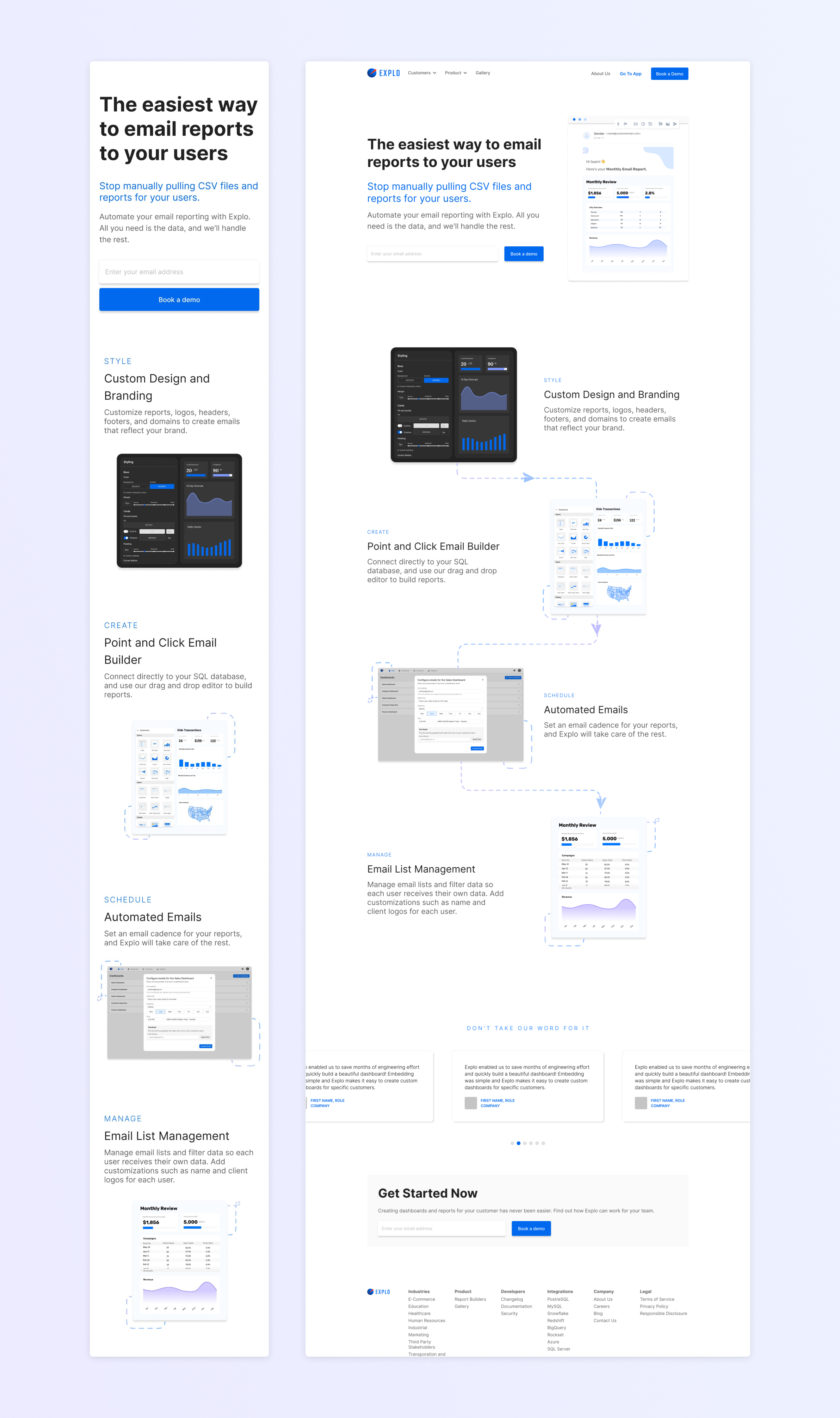 Text editor iterations